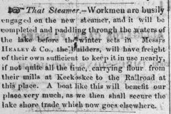 1857, the construction of the Connit
